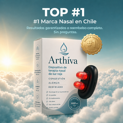 Arthiva Breathe | Alivio Luz roja Nasal